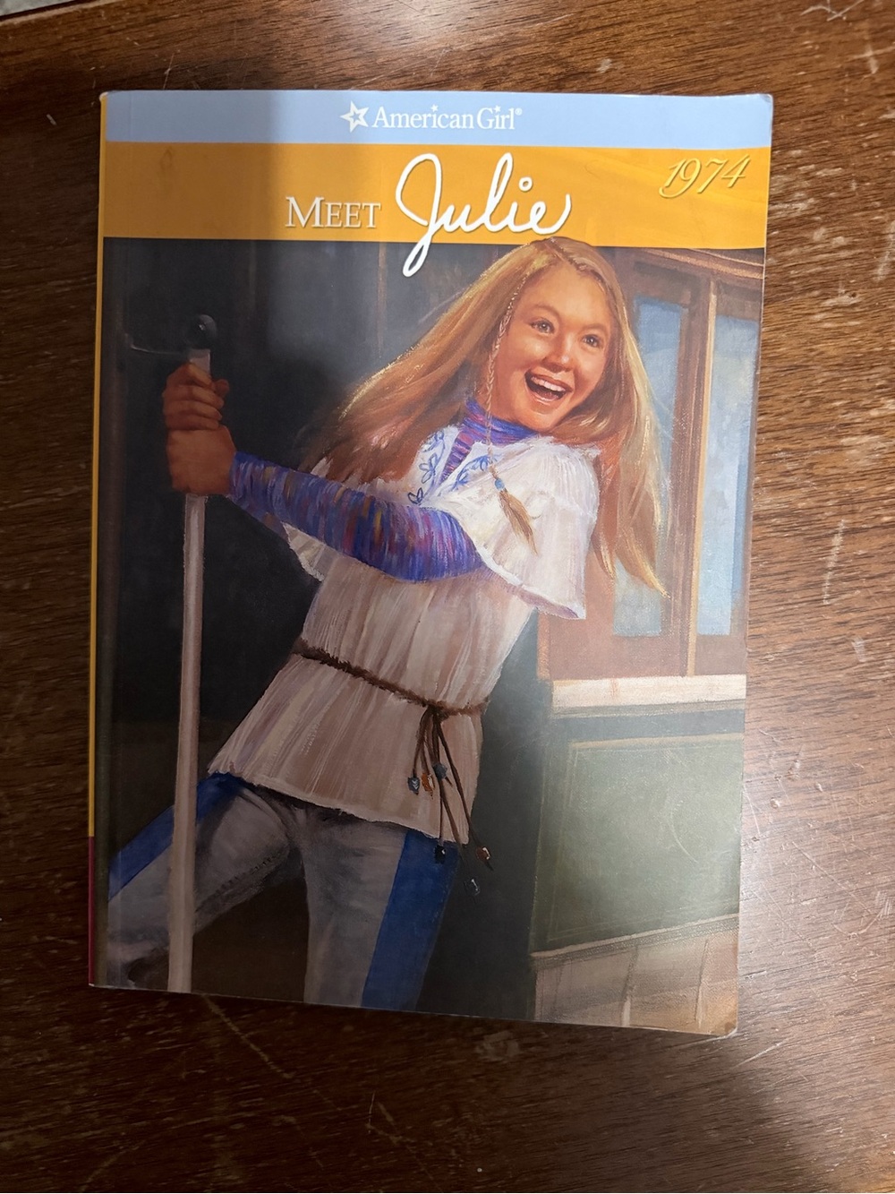 American Girl 'Meet Julie' Book